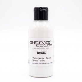 Senjo Color barva bílá pro bodypainting a tetování, 75ml