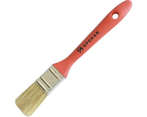 Spokar 81214 štětec plochý 25mm pro ředidlové barvy a laky, lazury, akryl, olejové barvy a barvy na zeď