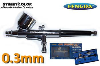 Airbrush pistole FENGDA® BD-130 0,3mm NEJCENA V ČR