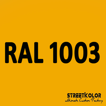 RAL 1003 Uretánová auto barva lesklá nebo matná 1 litr + tužidlo + ředidlo