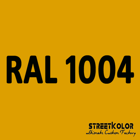 RAL 1004 Uretánová auto barva lesklá nebo matná 1 litr + tužidlo + ředidlo