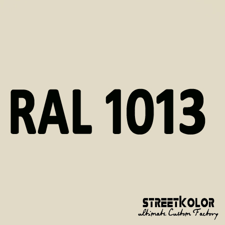 RAL 1013 Uretánová auto barva lesklá nebo matná 1 litr + tužidlo + ředidlo