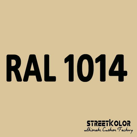RAL 1014 Uretánová auto barva lesklá nebo matná 1 litr + tužidlo + ředidlo
