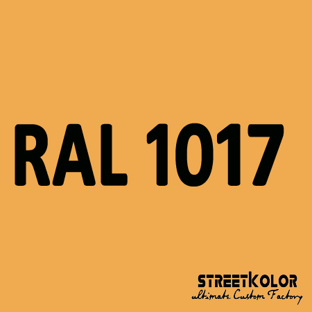 RAL 1017 Uretánová auto barva lesklá nebo matná 1 litr + tužidlo + ředidlo