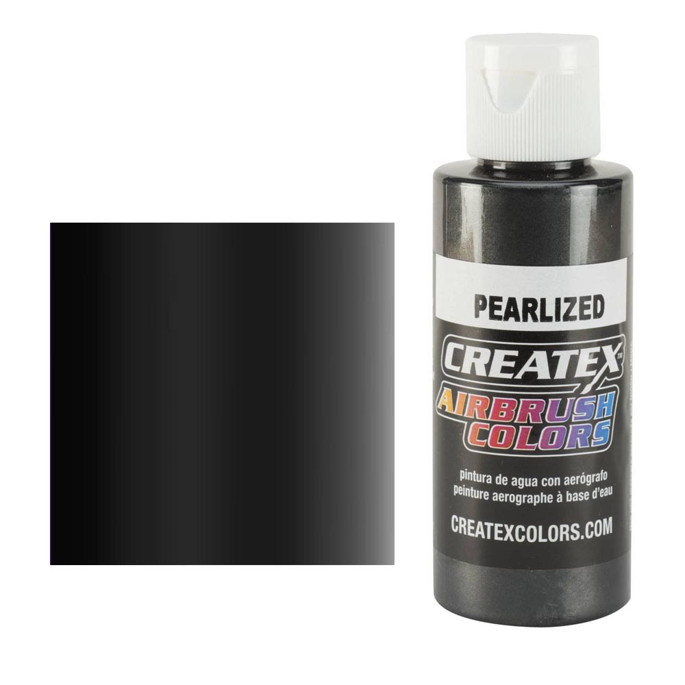 CreateX 5315 Černá Perleťová airbrush barva 60ml