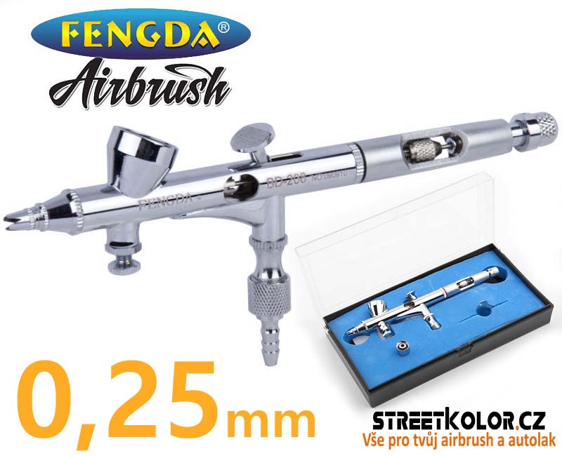 Airbrush pistole FENGDA® BD-208 0,25mm
