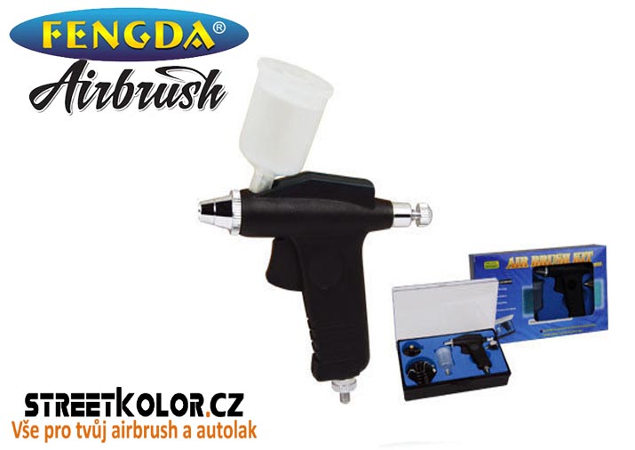 Airbrush pistole FENGDA® BD-105 0,5mm jehla a tryska
