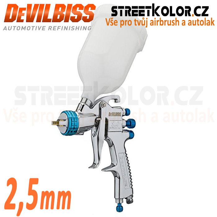 DeVilbiss SLG-620 2,5mm stříkací pistole, Model 2023