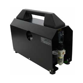 Olejový pístový kompresor SIL-AIR 20 A black, pouze 30dB, 17l/min.