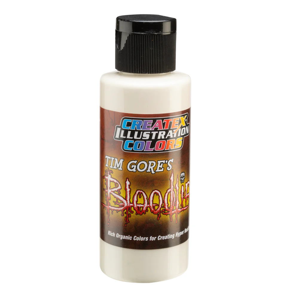 Ilustrační Béžově bílá airbrush barva CreateX 60 ml – Illustration Old Bone White 5035 Bloodline