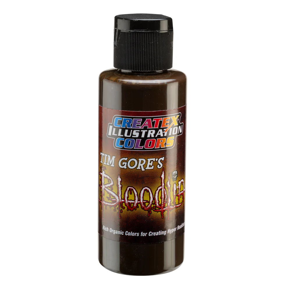 Ilustrační Hnědá airbrush barva CreateX 5045 60 ml – Illustration Decay Bloodline