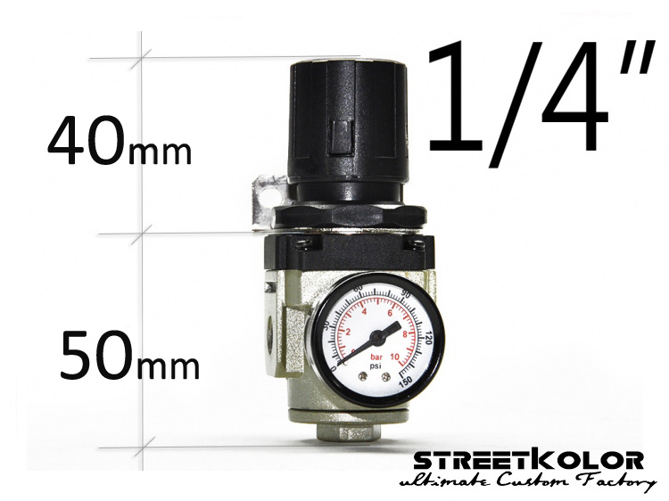 Regulátor tlaku vzduchu, vnitřní závit: 1/4", AR2000-02