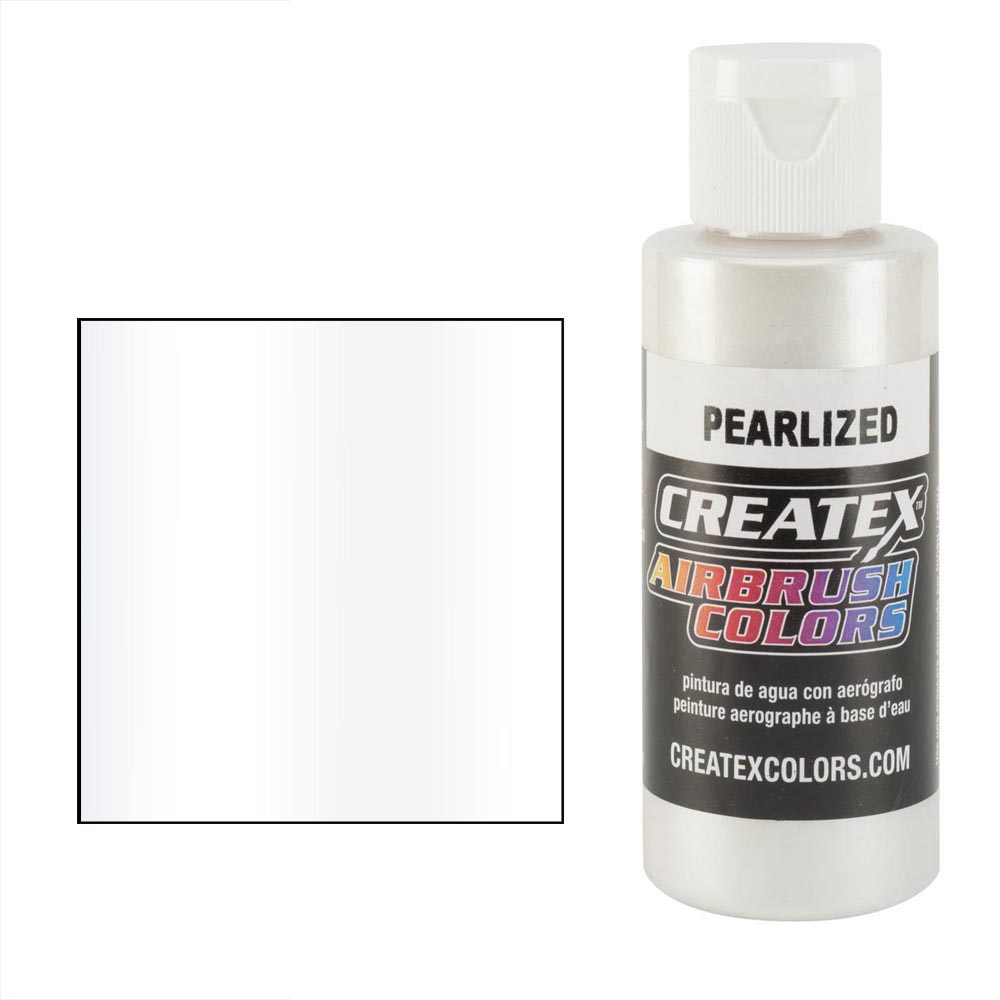 CreateX 5310 Bílá Perleťová airbrush barva 60ml