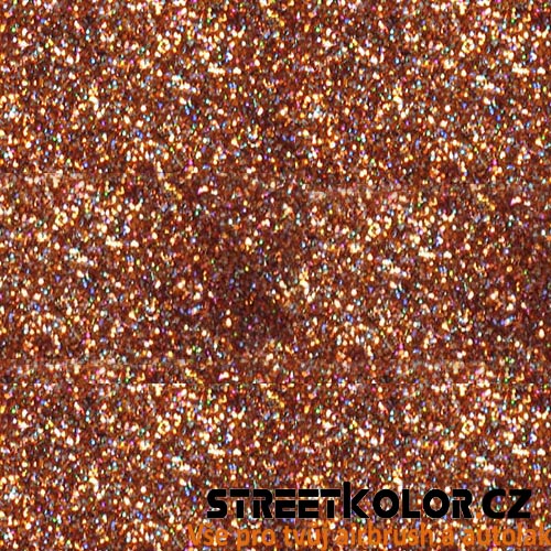 Perleť Měděná, 100 gramů, 200 micro=0,2mm