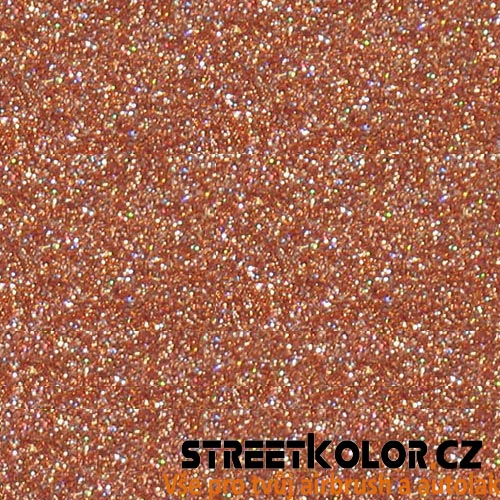Perleť Měděná-Světlá, 100 gramů, 200 micro=0,2mm