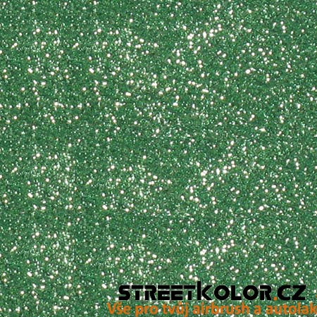 Perleť Světle Zelené, 100 gramů, 200 mikronů=0,2mm