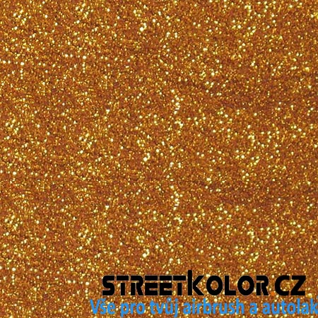 Perleť Zlato Červená, 100 gramů, 200 micro=0,2mm