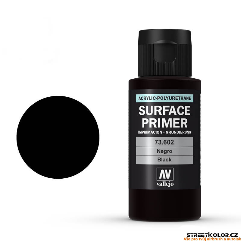Vallejo 73.602 černý podklad pro airbrush barvy 60 ml