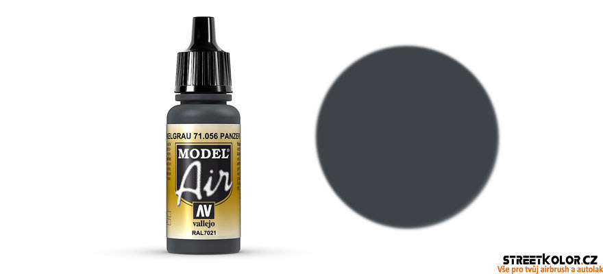 Vallejo 71.056 tmavě šedá akrylová airbrush barva 17 ml