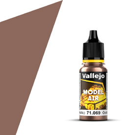 VALLEJO MODEL AIR 71.069 REZAVÁ METALÍZA airbrush barva 18 ml