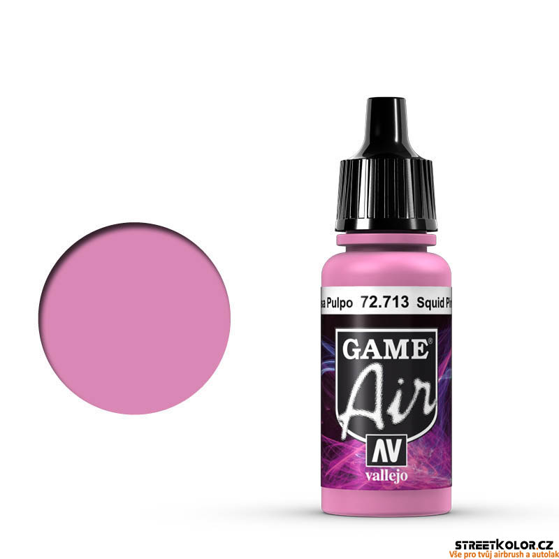 Vallejo Game Air 72.713 kalamárovo růžová akrylová airbrush barva 17 ml