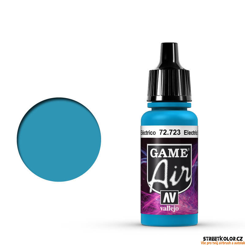 Vallejo Game Air 72.723 modrá akrylová airbrush barva 17 ml