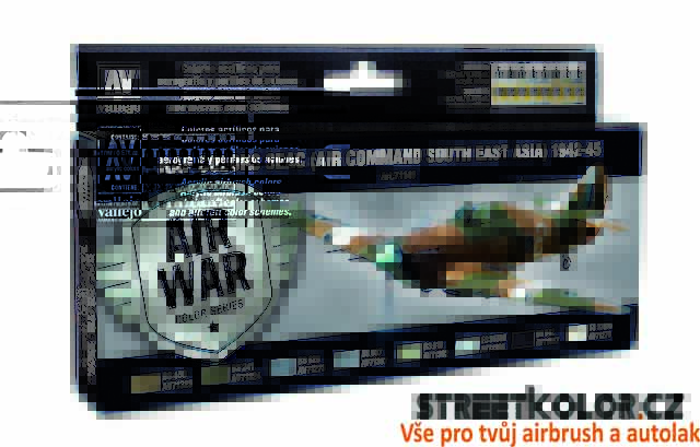 Vallejo 71.146 sada airbrush barev Air Command South East Asia 8x17 ml