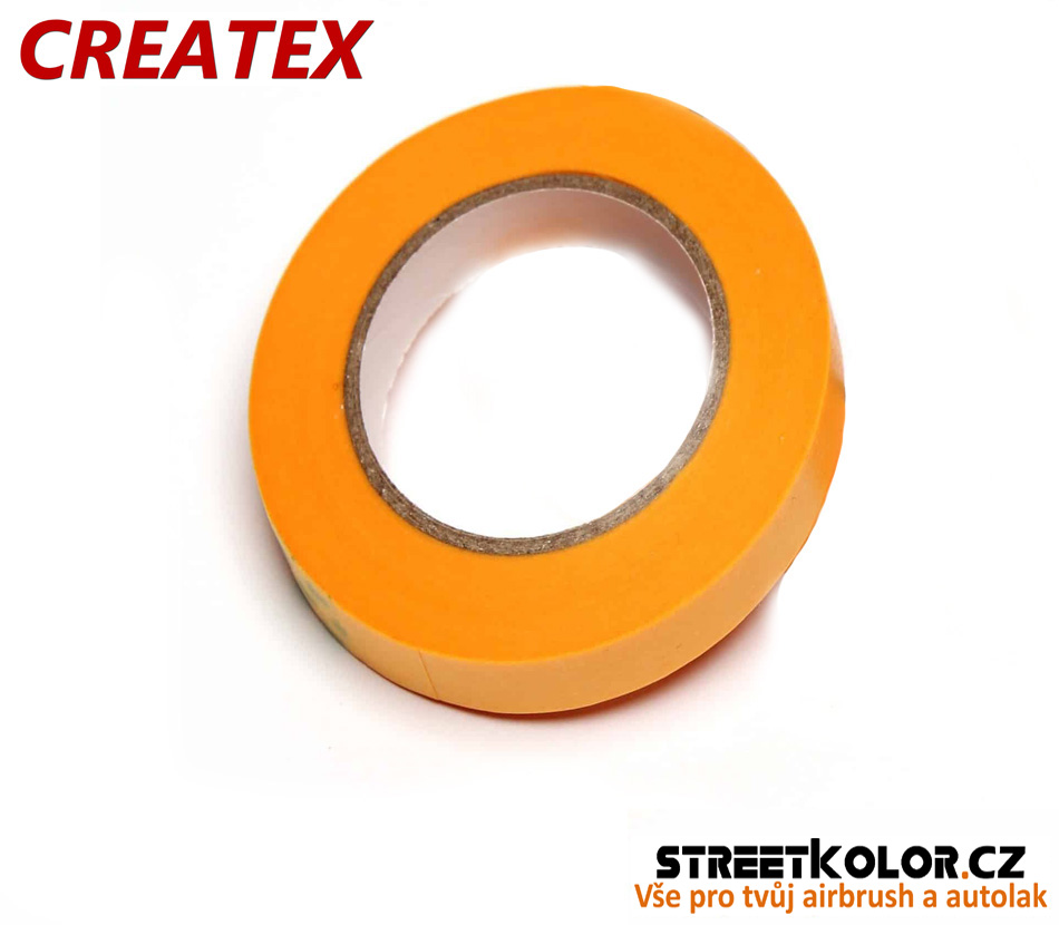 Obrysová a přechodová páska: PVC: 10mm x 18m, CreateX, 1 kus