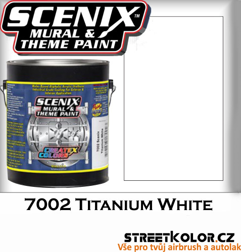 CreateX Scenix 7002 Titanium white barva 3,8 l + 4015 aktivátor 60 ml