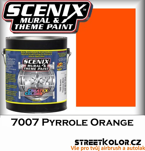 CreateX Scenix 7007 Pyrrole orange barva 3,8 l + 4015 aktivátor 60 ml