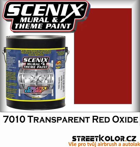 CreateX Scenix 7010 Red Ox. barva 3,8 l + 4015 aktivátor 60 ml
