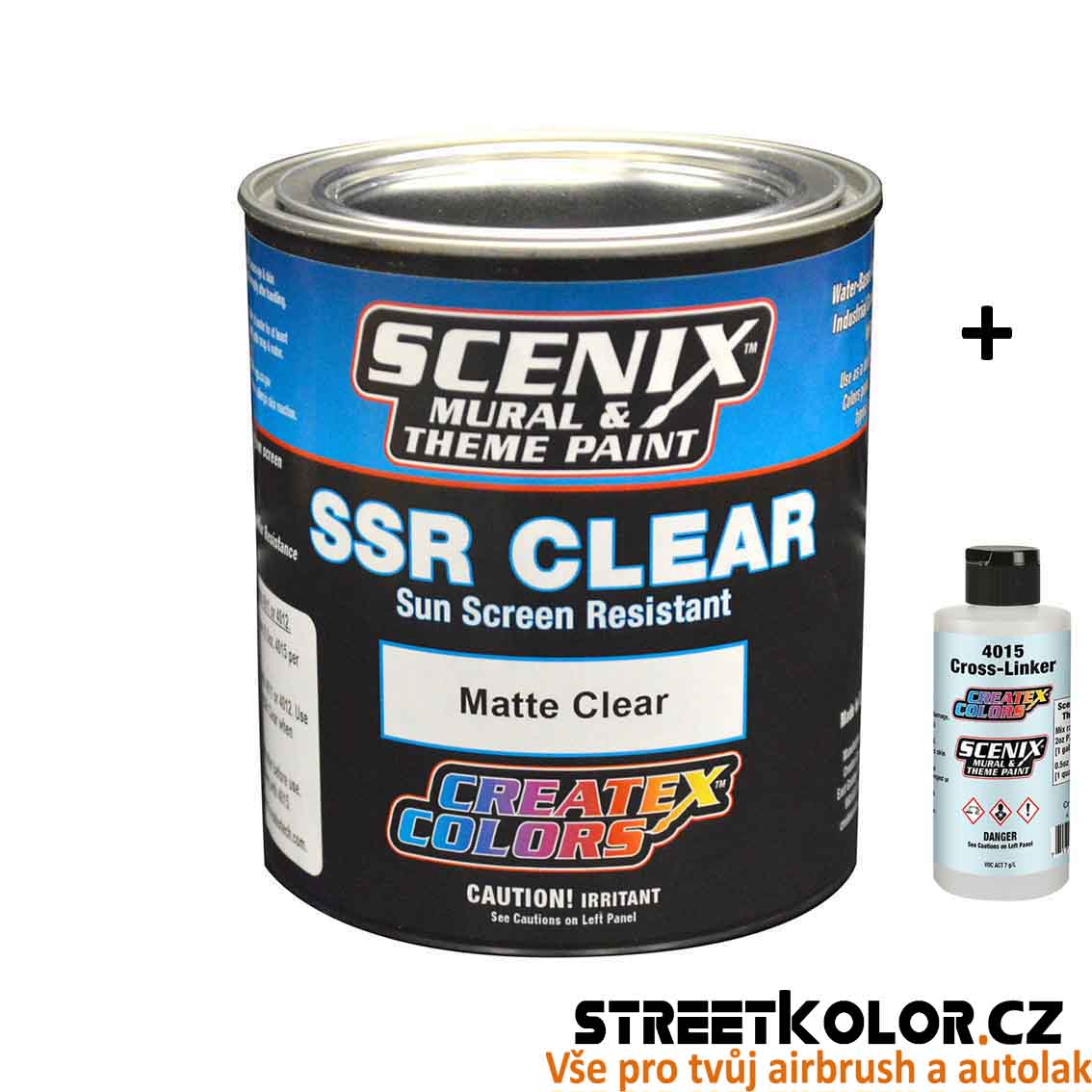 CreateX Scenix SSR 7031 Matný lak 3,8 l + 4015 aktivátor 60 ml