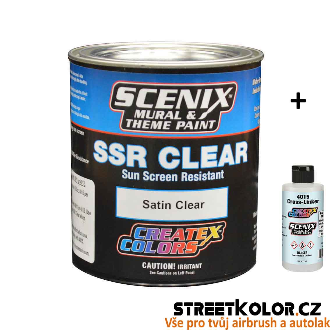 CreateX Scenix SSR 7032 Saténový lak 3,8 l + 4015 aktivátor 60 ml