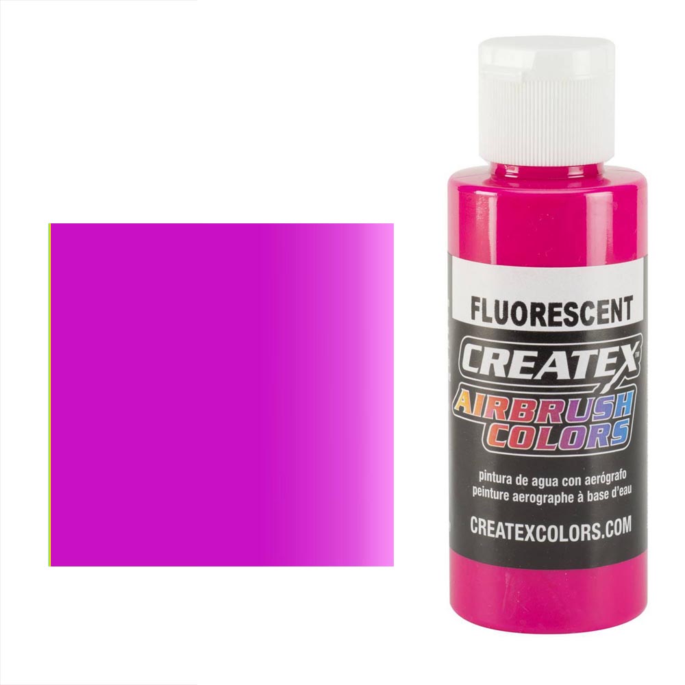 CreateX 5406 Purpurová Fluorescenční airbrush barva 60ml 