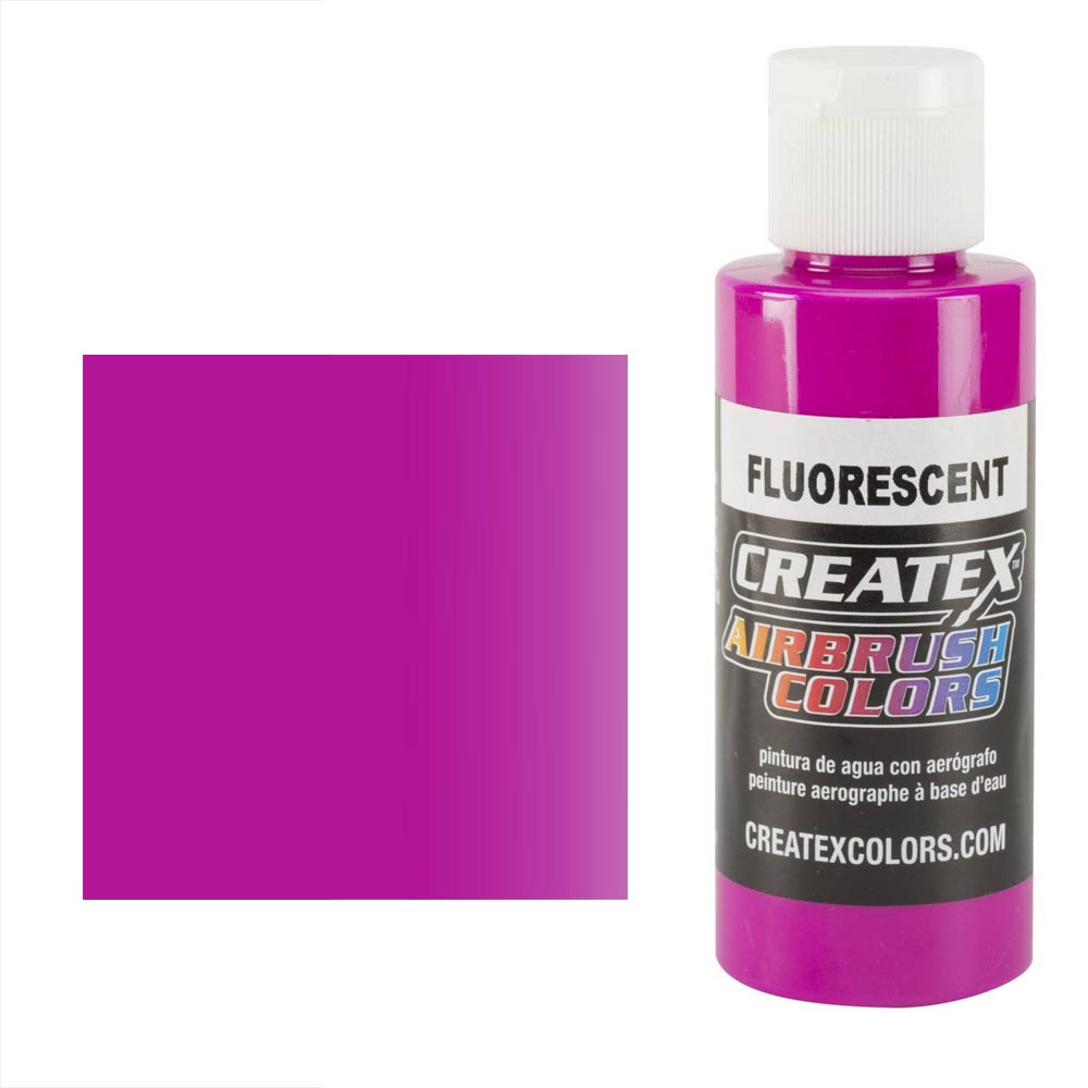 CreateX 5402 Fialová Fluorescenční airbrush barva 60ml 