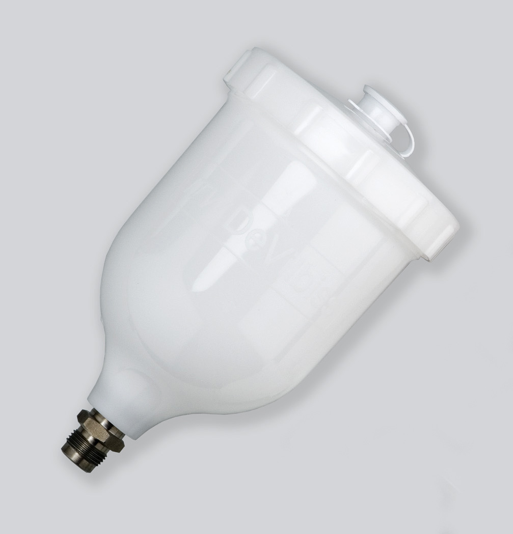 Neoriginální nádržka DeVilbiss GTI PRO 600 ml, plast