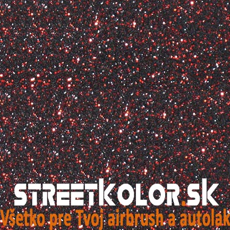 KolorPearl Brilliant barva ředidlová, Odstín Perleť Černo Červená,200micro