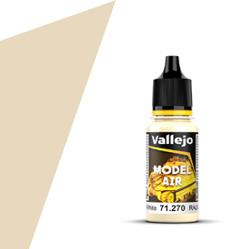 Vallejo 71.270 krémově bílá akrylová barva na airbrush, 17 ml