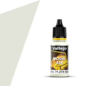 Vallejo 71.279 specifický odstín bílé barvy, bílá na znaky akrylová airbrush barva 17 ml