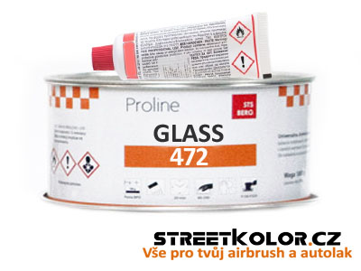 Tmel se skelným vláknem PROLINE 472 GLASS, hmotnost: 210 g
