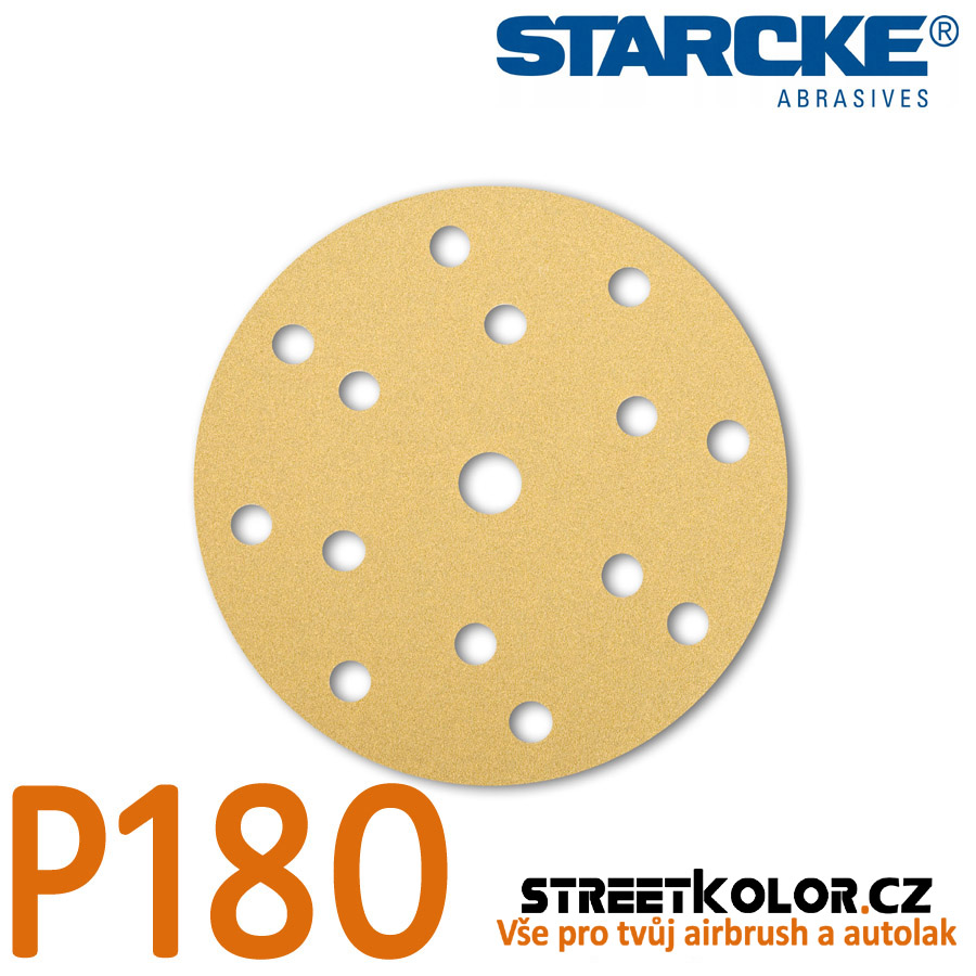 Starcke Brúsny disk P180, 150mm, 14+1dier, 1ks