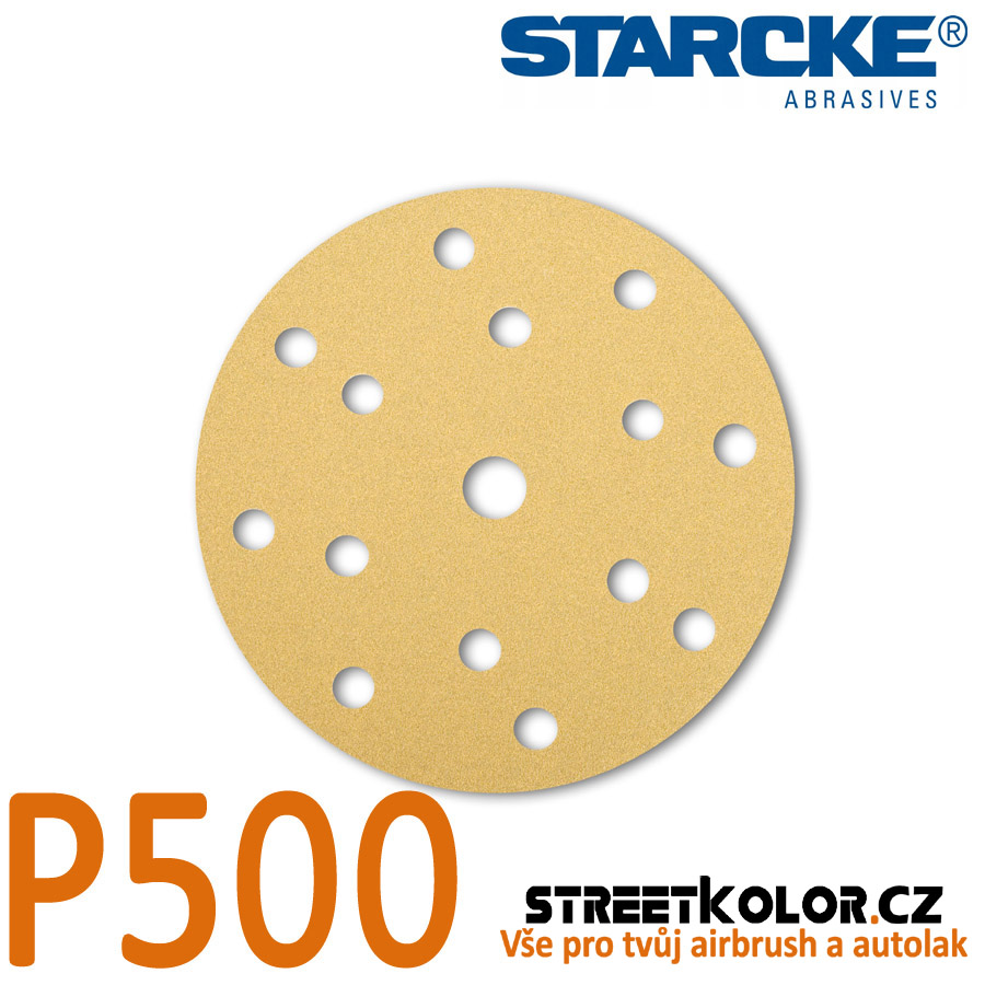 Starcke Brúsny disk P500, 150mm, 14+1dier, 1ks