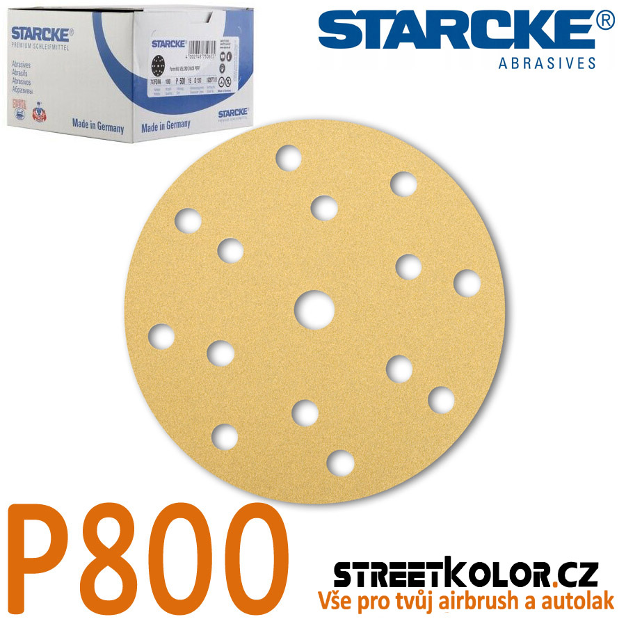 Starcke Brúsny disk P800, 150mm, 14+1dier, 100ks