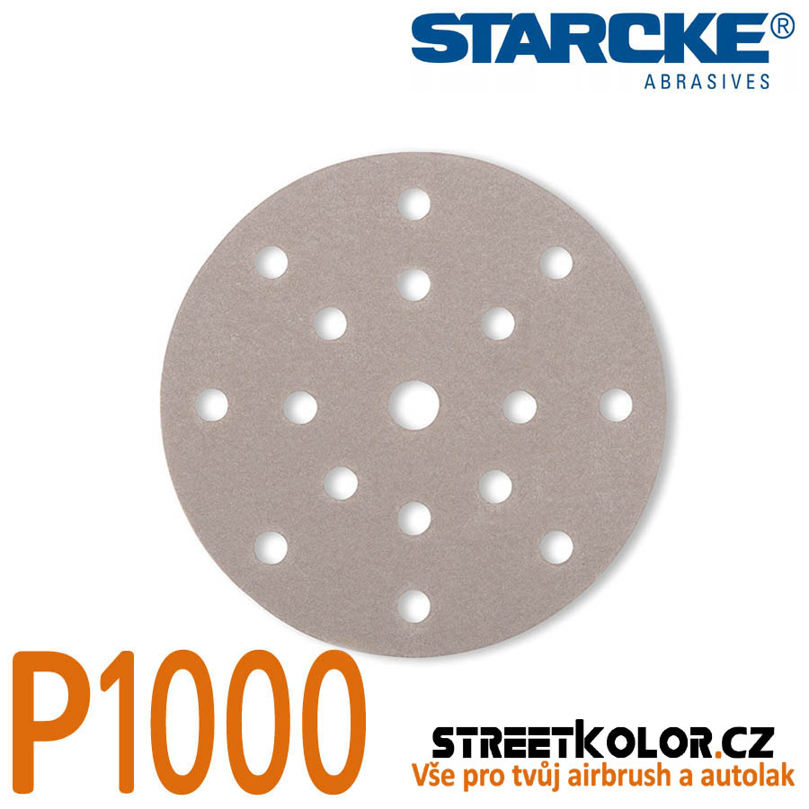 Starcke Brúsny disk P1000, 150mm, 14+1dier, 1ks