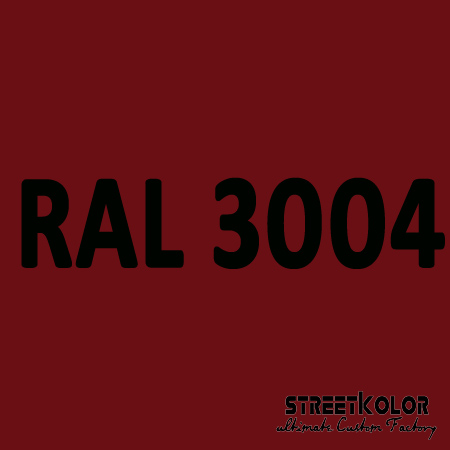 RAL 3004 Uretanová auto barva lesklá nebo matná 1 litr + tužidlo + ředidlo