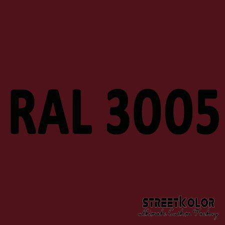 RAL 3005 Uretanová auto barva lesklá nebo matná 1 litr + tužidlo + ředidlo