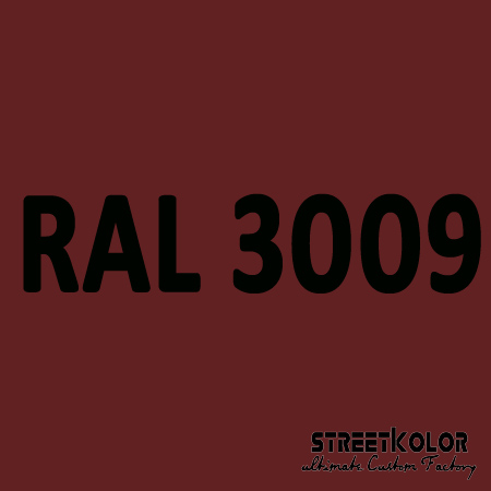RAL 3009 Uretanová auto barva lesklá nebo matná 1 litr + tužidlo + ředidlo