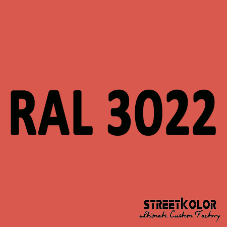 RAL 3022 Uretanová auto barva lesklá nebo matná 1 litr + tužidlo + ředidlo