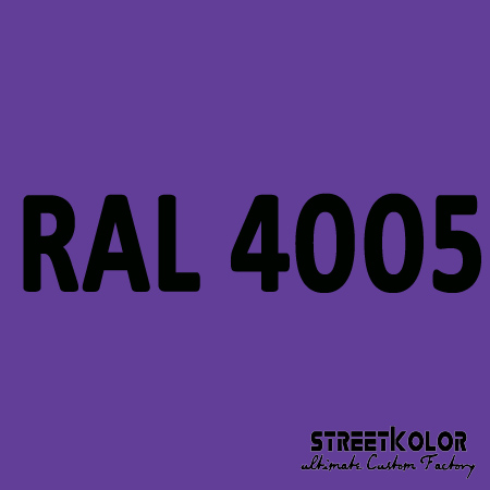 RAL 4005 Uretanová auto barva lesklá nebo matná 1 litr + tužidlo + ředidlo
