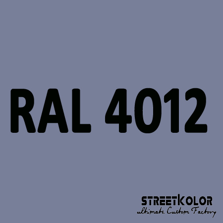 RAL 4012 Uretanová auto barva lesklá nebo matná 1 litr + tužidlo + ředidlo